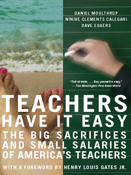 Title details for Teachers Have It Easy by Daniel Moulthrop - Available